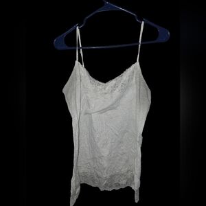 7/202. Maurices Cream Lace Camisole